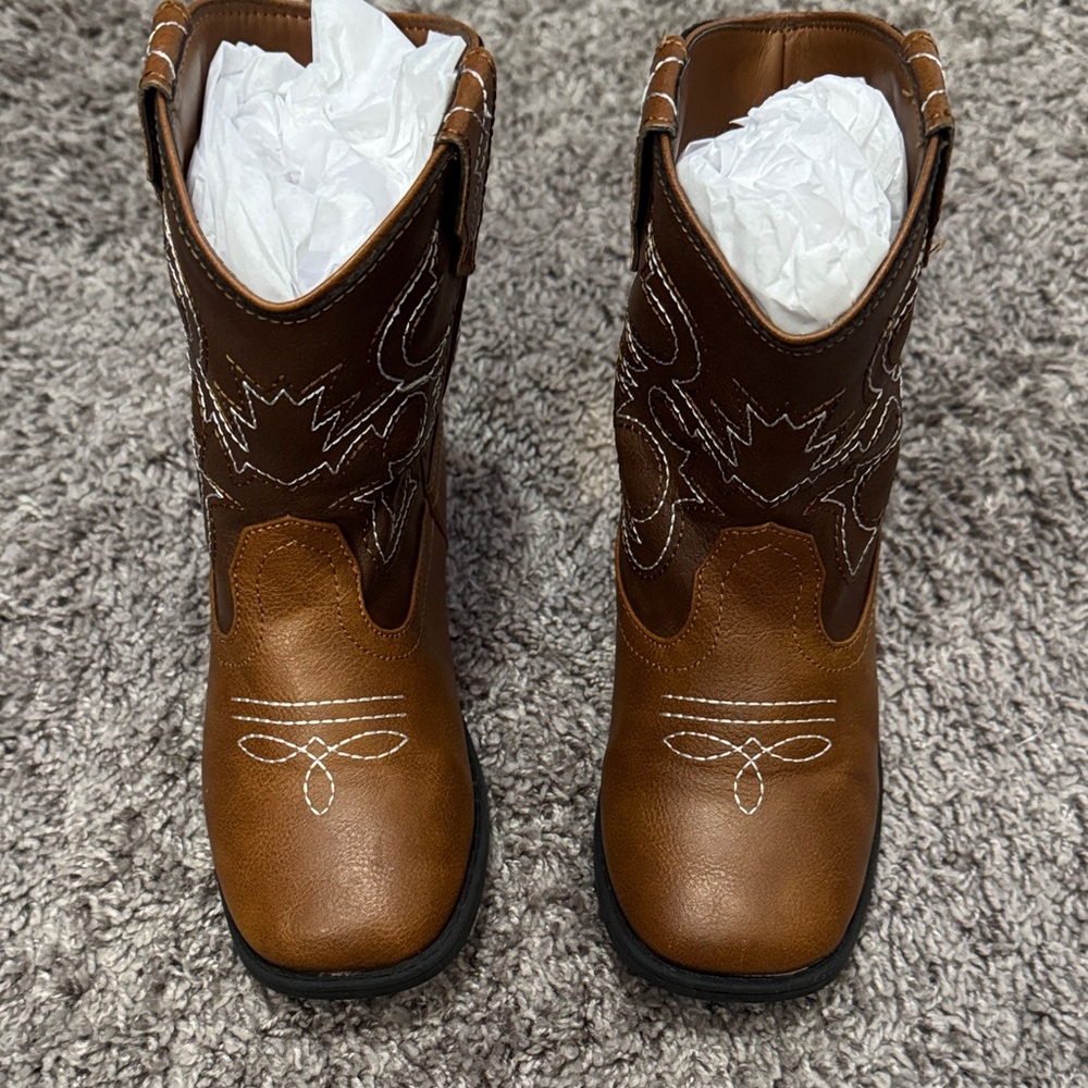 Brown Western Cowboy Boots